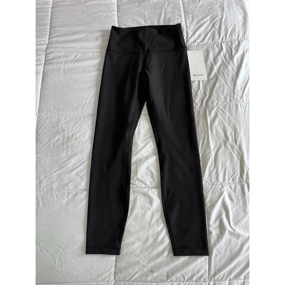 New Lululemon Wunder Train HR Tight 25" BLACK Size 6 Leggings $98 MSRP NWT - Picture 1 of 11